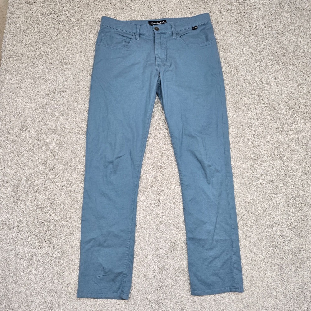 Travis Mathew The Trifecta Golf Pants Mens 30 (fits 31x29) blue lightweight